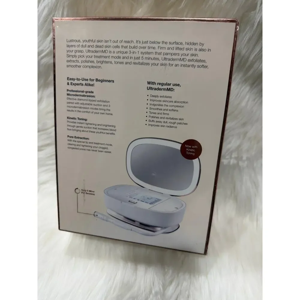 Trophy Skin Ultraderm MD 3-in-1‎ Home Spa Microdermabrasion Deep Skin Exfoliator